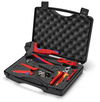 KNIPEX 97 91 04 V01 Tool Case for Photovoltaics for solar cable connectors MC4 (Multi-Contact) 7 parts