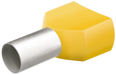 KNIPEX 97 99 376 Twin wire ferrules with plastic collar 50 pieces each