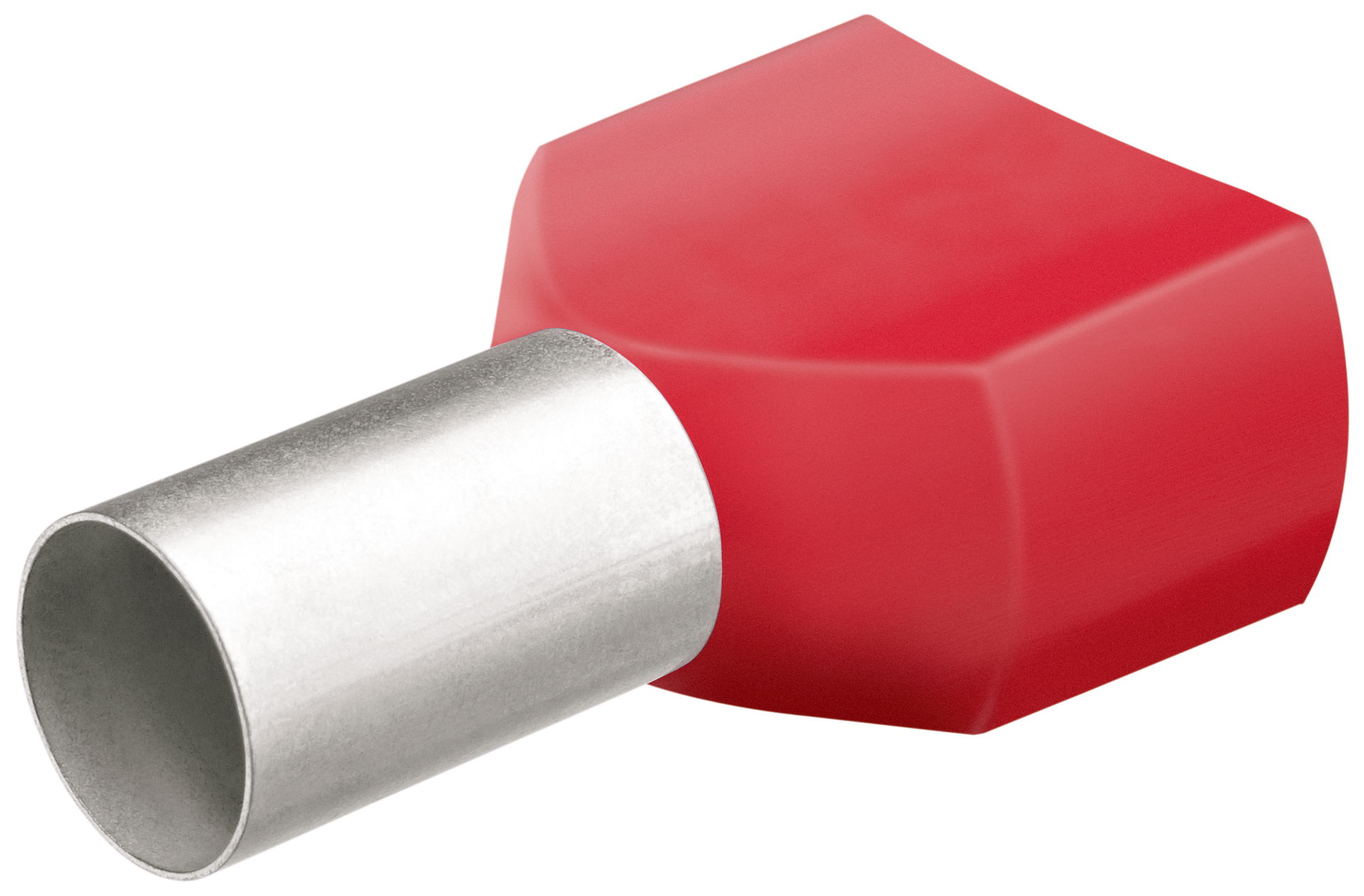 KNIPEX 97 99 377 Twin wire ferrules with plastic collar 50 pieces each 