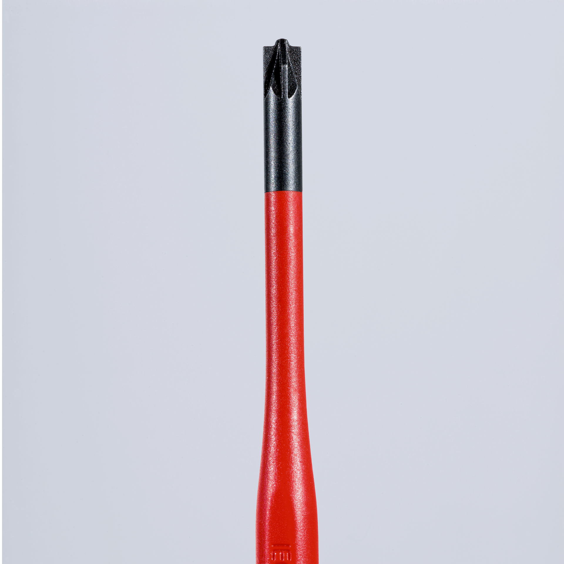 KNIPEX 98 25 01 SLS Screwdriver (Slim) Plus/Minus Pozidriv® insulating multi-component handle, VDE-tested burnished 187 mm – Image 2 of 2