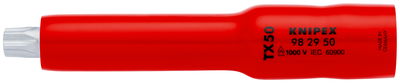 KNIPEX 98 29 50 Socket 3/8'' for TX50 117 mm