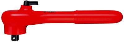 KNIPEX 98 31 Reversible Ratchet with driving square 3/8" 190 mm