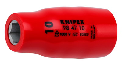 KNIPEX 98 47 10 Hexagon Socket for hexagonal screws with internal square 1/2" 54 mm