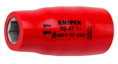 KNIPEX 98 47 11 Hexagon Socket for hexagonal screws with internal square 1/2" 54 mm