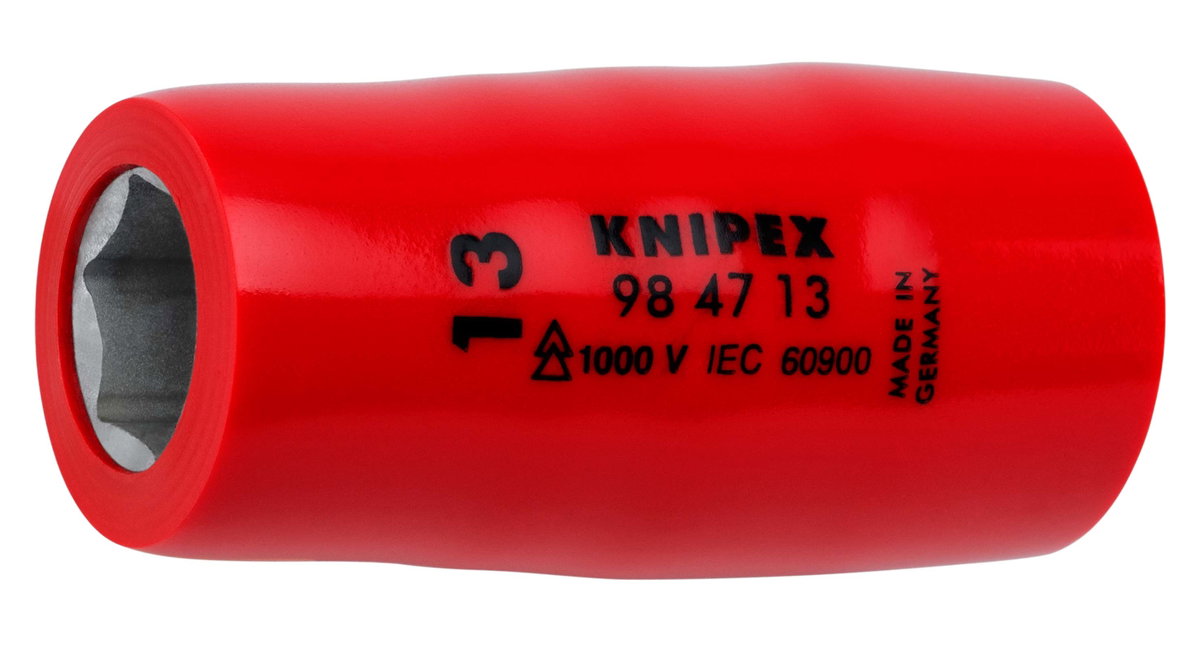 KNIPEX 98 47 13 Hexagon Socket for hexagonal screws with internal square 1/2" 55 mm