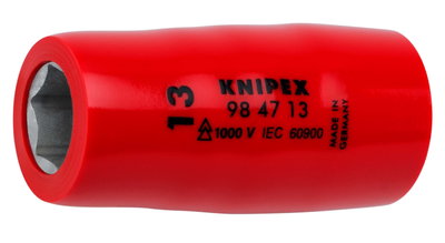 KNIPEX 98 47 13 Hexagon Socket for hexagonal screws with internal square 1/2" 55 mm