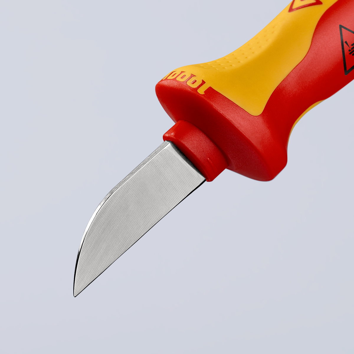 KNIPEX 98 52 Cable Knife insulating multi-component handle, VDE-tested 190 mm – Image 6 of 7