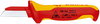 KNIPEX 98 54 SB Cable Knife insulating multi-component handle, VDE-tested 190 mm (self-service card/blister)