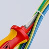 KNIPEX 98 54 Cable Knife insulating multi-component handle, VDE-tested 190 mm