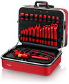 KNIPEX 98 99 15 Toolbox "BIG Twin Move RED" Electric Competence
