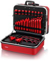 KNIPEX 98 99 15 Tool Case "BIG Twin Move RED" Electric Competence 42 parts 290 mm