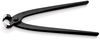 KNIPEX 99 00 220 K12 Concreters' Nipper (Concreter's Nippers or Fixer's Nippers) black atramentized 220 mm