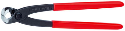KNIPEX 99 01 200 Concreters' Nipper (Concreter's Nippers or Fixer's Nippers) plastic coated black atramentized 200 mm
