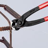 KNIPEX 99 01 280 Concreters' Nipper (Concreter's Nippers or Fixer's Nippers) plastic coated black atramentized 280 mm