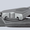 KNIPEX 49 41 A11 Precision Circlip Pliers for external circlips on shafts with non-slip plastic coating grey atramentized 130 mm