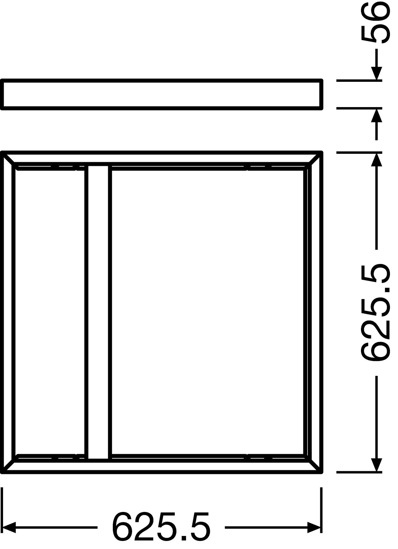 SURFACE MOUNT KIT 625 Surface Mount Kit – Görsel 2 / 2