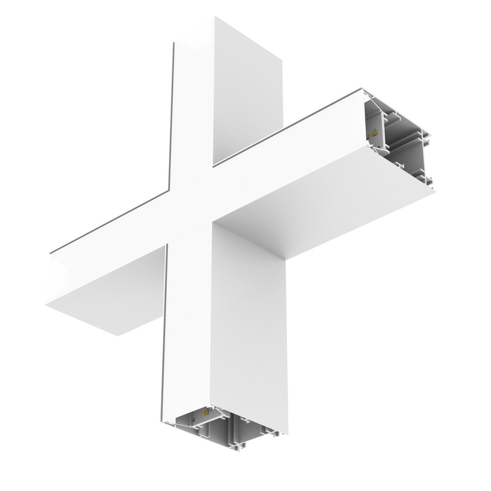 OFFICE LINEAR SHAPE CONNECTORS OPAL WT