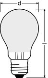 PARATHOM® Retrofit CLASSIC A DIM 40 FR 5 W/2700 K E27