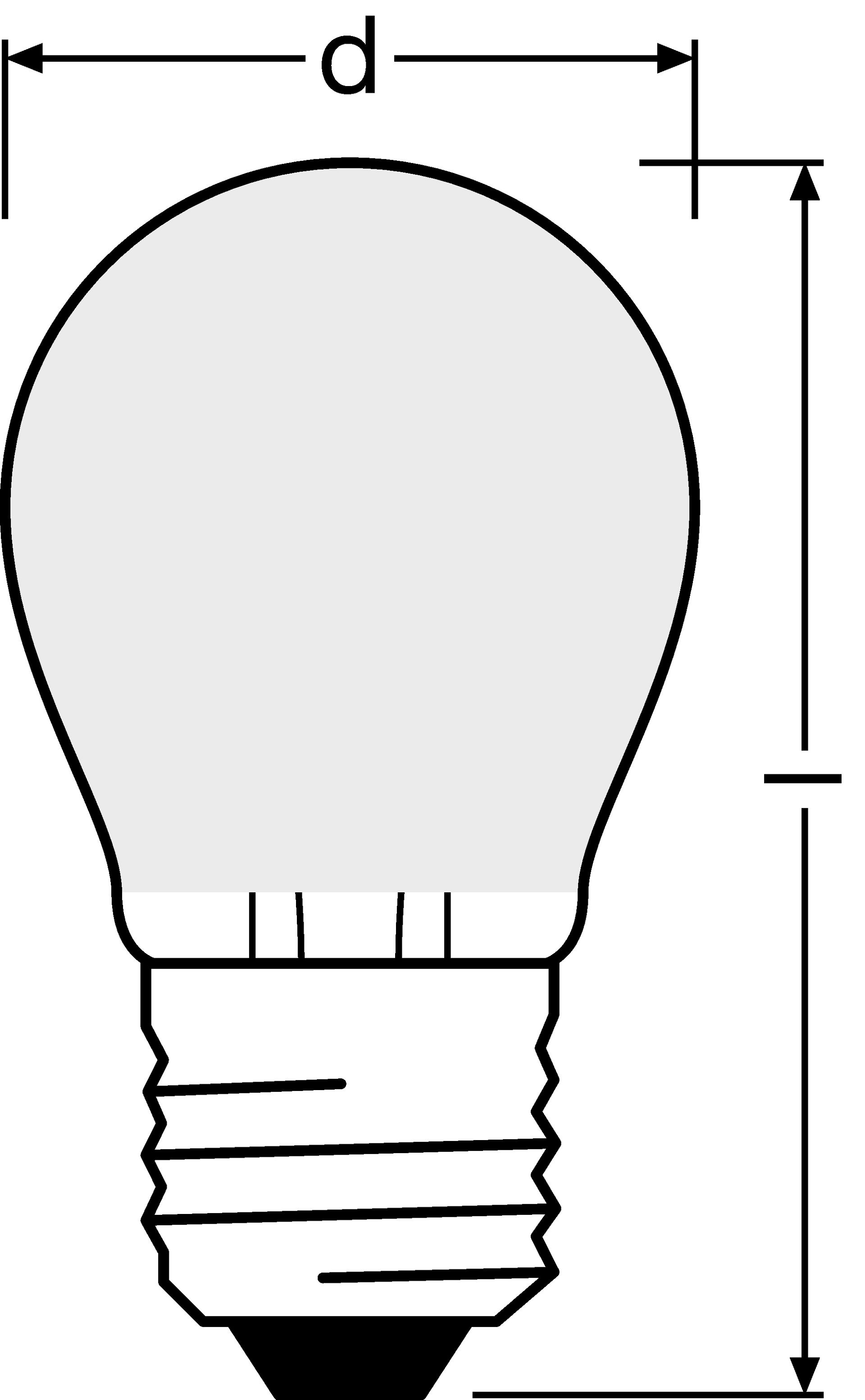 PARATHOM® Retrofit CLASSIC P 25 2.5 W/2700 K E27 – Görsel 2 / 2