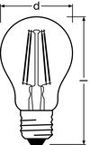 PARATHOM® DAYLIGHT SENSOR CLASSIC A 40 4 W/4000 K E27
