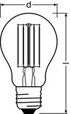 PARATHOM® Retrofit CLASSIC A 100 11 W/2700 K E27