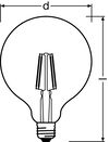 Vintage 1906 LED 55 DIM 7.5 W/2500 K E27