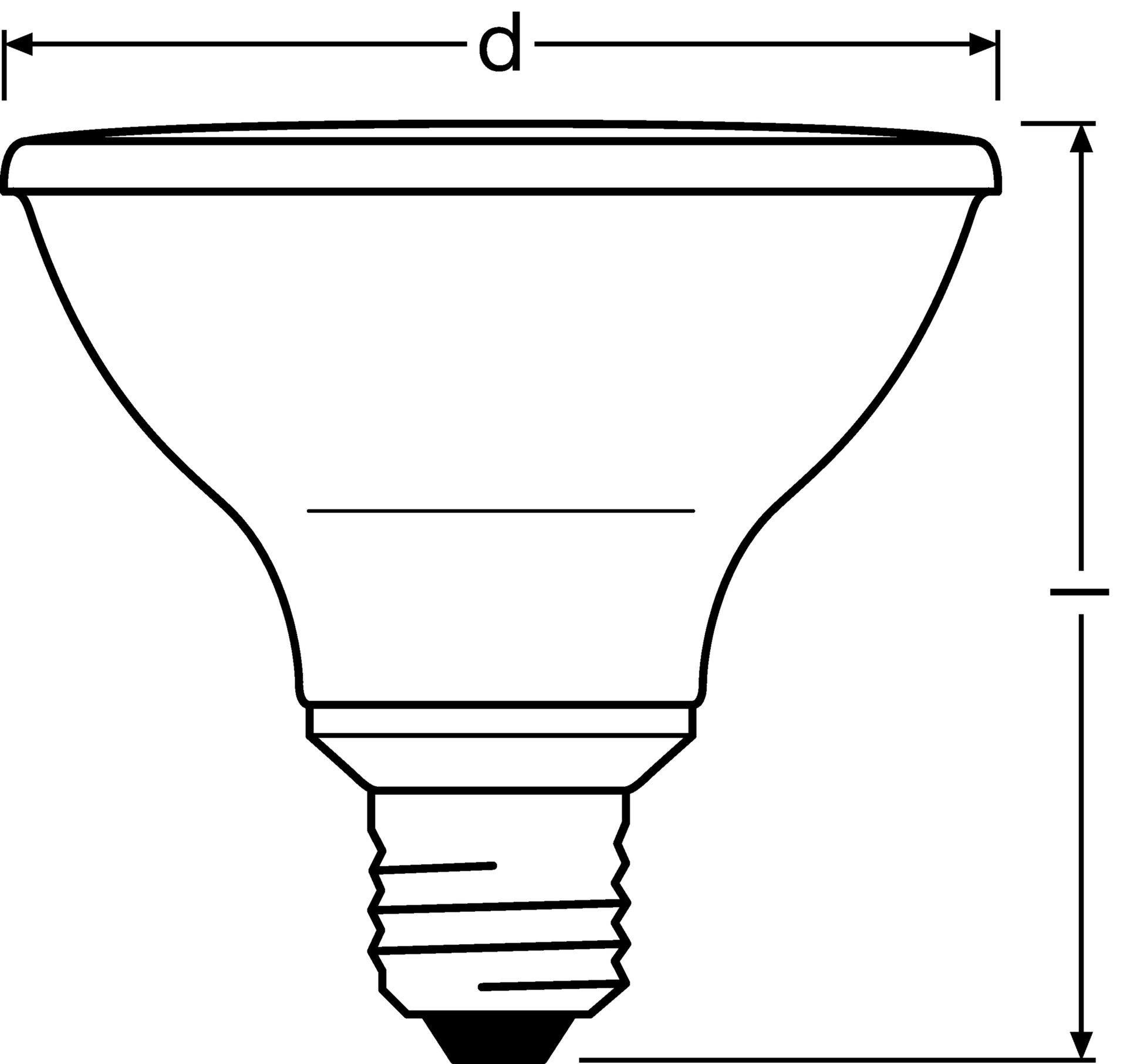 PARATHOM® PAR30 DIM 75 36° 8 W/2700 K E27 – Görsel 2 / 2
