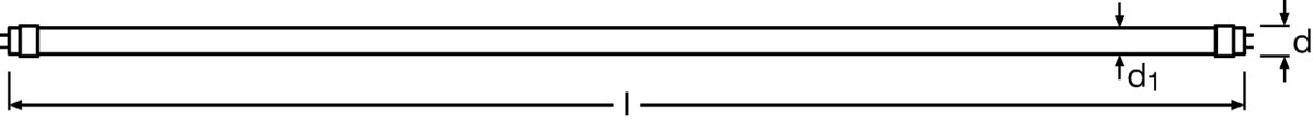 SubstiTUBE® Advanced HF 7.5 W/4000 K 600 mm – Görsel 2 / 2
