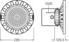 HIGH BAY Gen 2 95 W 4000 K 110DEG BK IP65