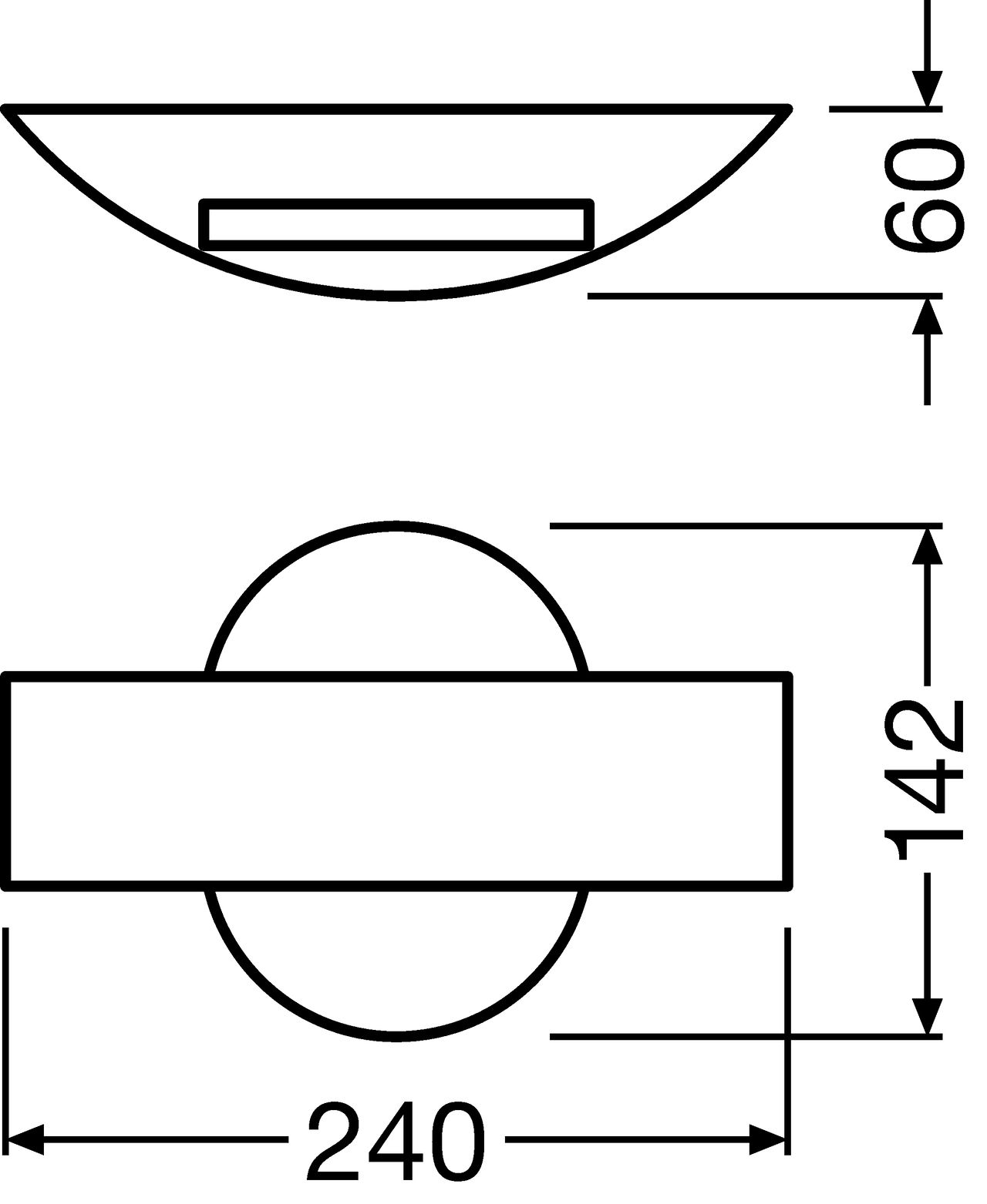 OUTDOOR FACADE BELT 11 W 3000 K IP54 GY – Görsel 2 / 2