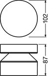 OUTDOOR SURFACE POLE 6 W 3000 K IP44 SST