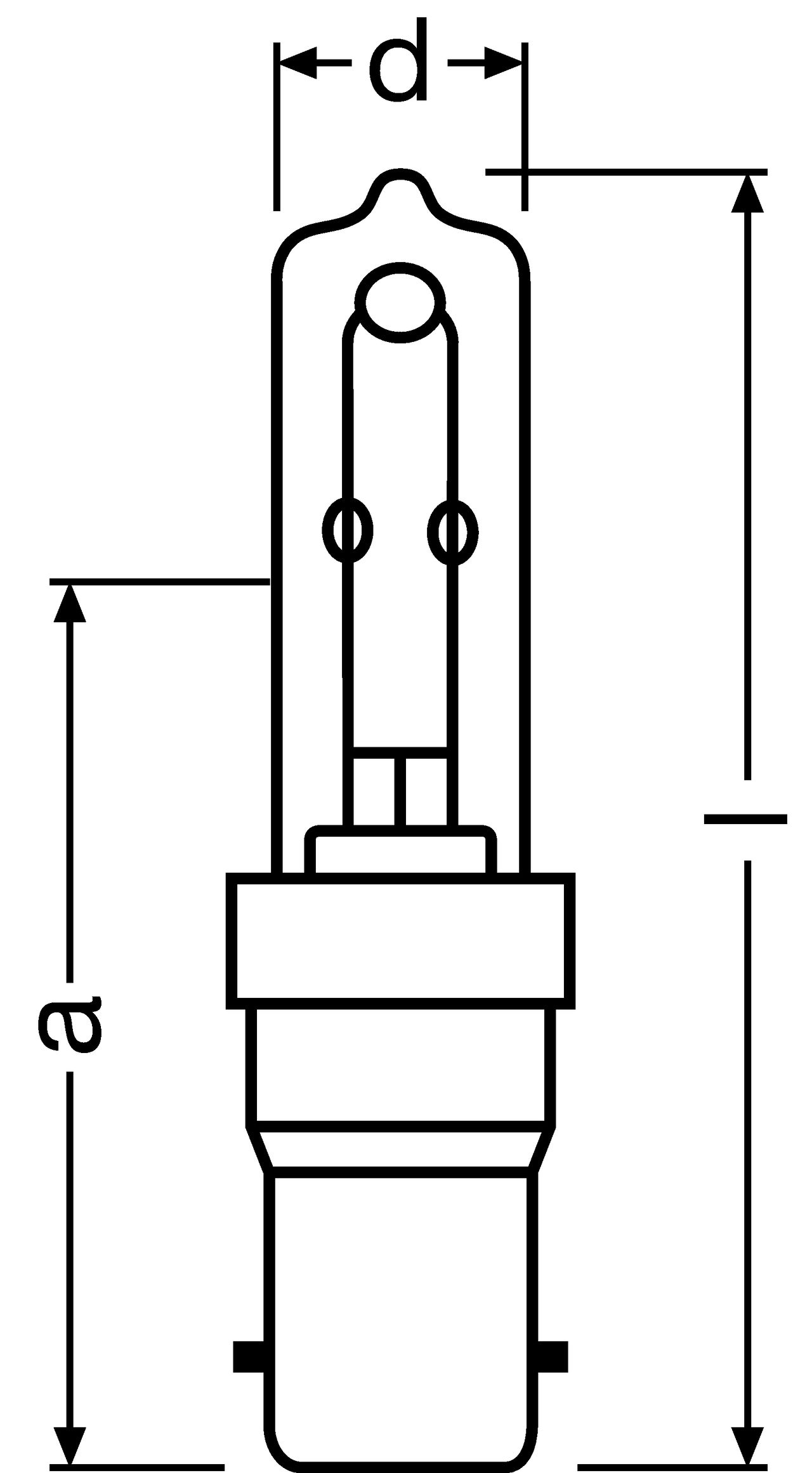 HALOLUX CERAM® 100 W 230 V B15D – Görsel 2 / 2