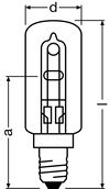 HALOLUX® T 25 W 230 V E14