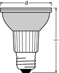 HALOPAR® 20 E27 50 W 230 V 30° E27