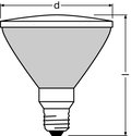 HALOPAR® 38 50 W 240 V 30° E27