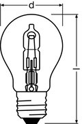 HALOGEN CLASSIC A 57 W 240 V E27