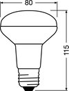 PARATHOM® R80 100 36° 9.1 W/2700 K E27