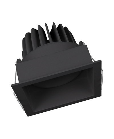 SPOT SQUARE DARKLIGHT ADJUST 8 W 3000 K BK