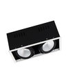 SPOT MULTI 2x30W 3000K FL WT/BK