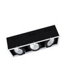 SPOT MULTI 3x30W 4000K FL WT/BK