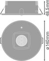 EMERGENCY DOWNLIGHT DN120 MANUAL TEST 3H Antipanic