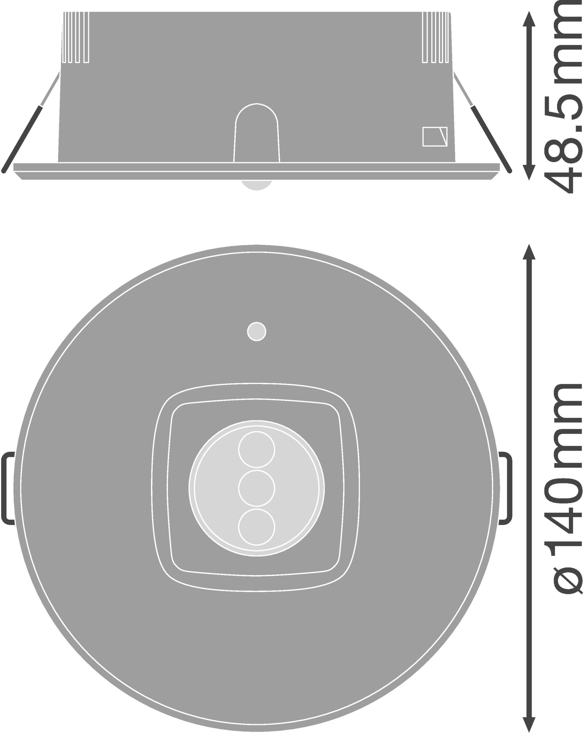EMERGENCY DOWNLIGHT DN120 MANUAL TEST 3H Antipanic – Görsel 2 / 2
