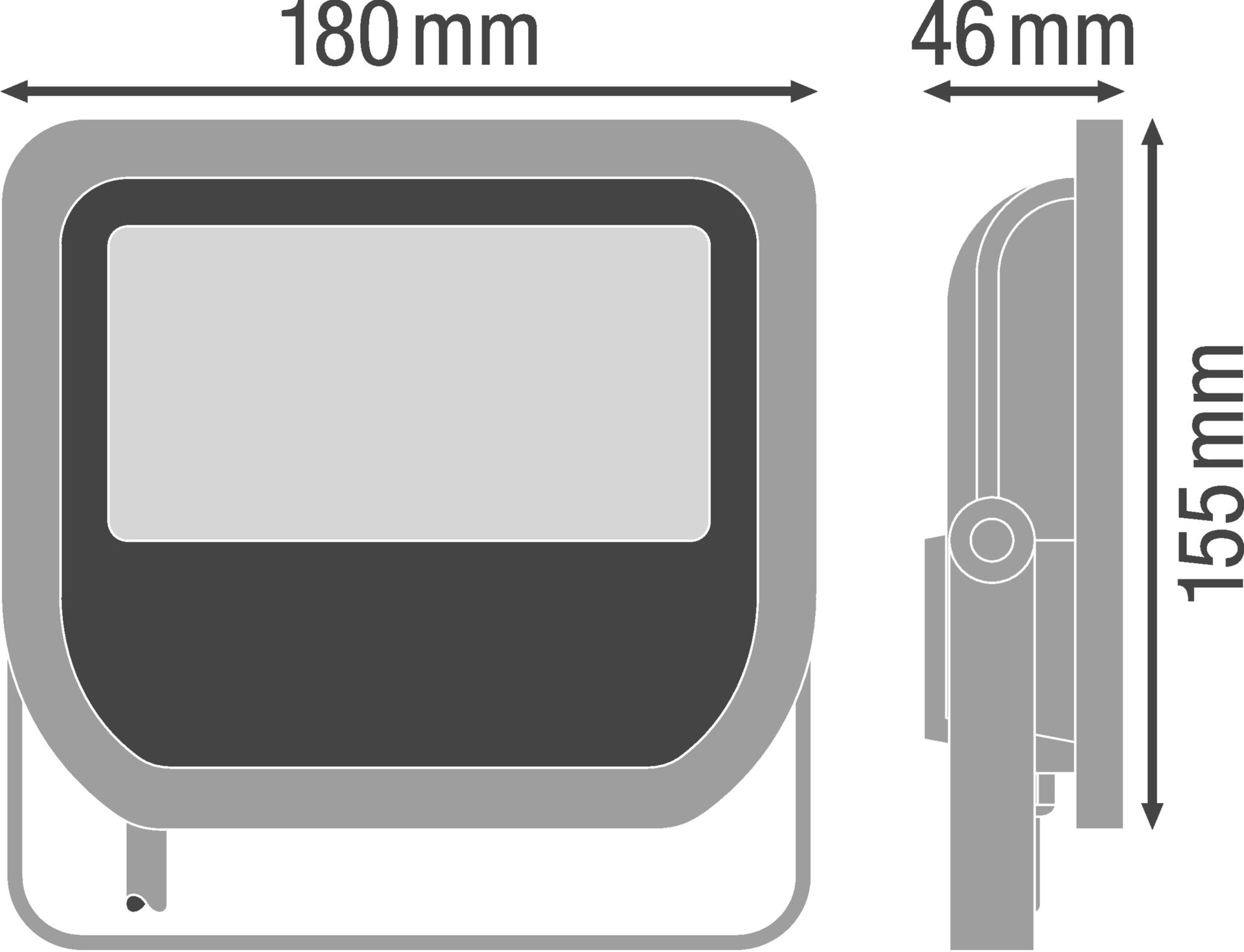 FLOODLIGHT 50 50 W 3000 K IP65 WT – Görsel 2 / 2