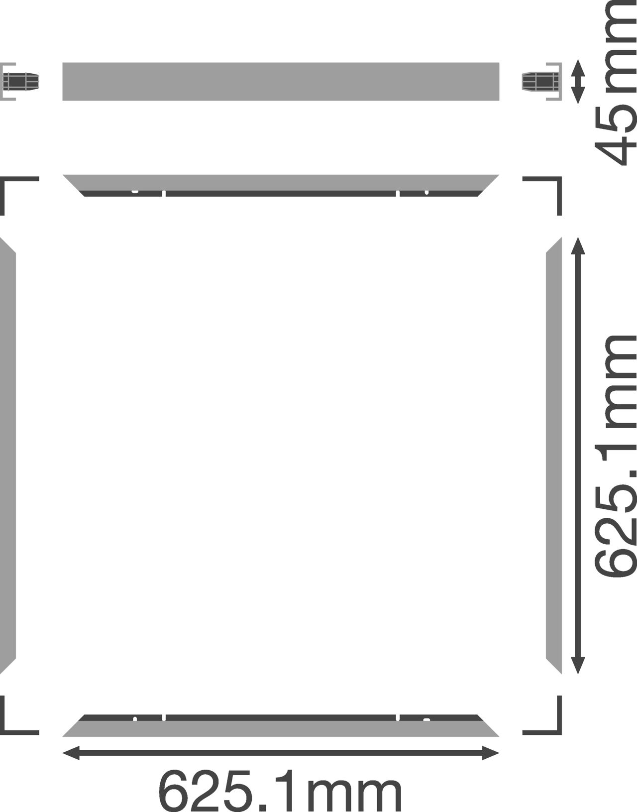 SURFACE MOUNT KIT VALUE 625 Surface Mount Kit Value – Görsel 2 / 2