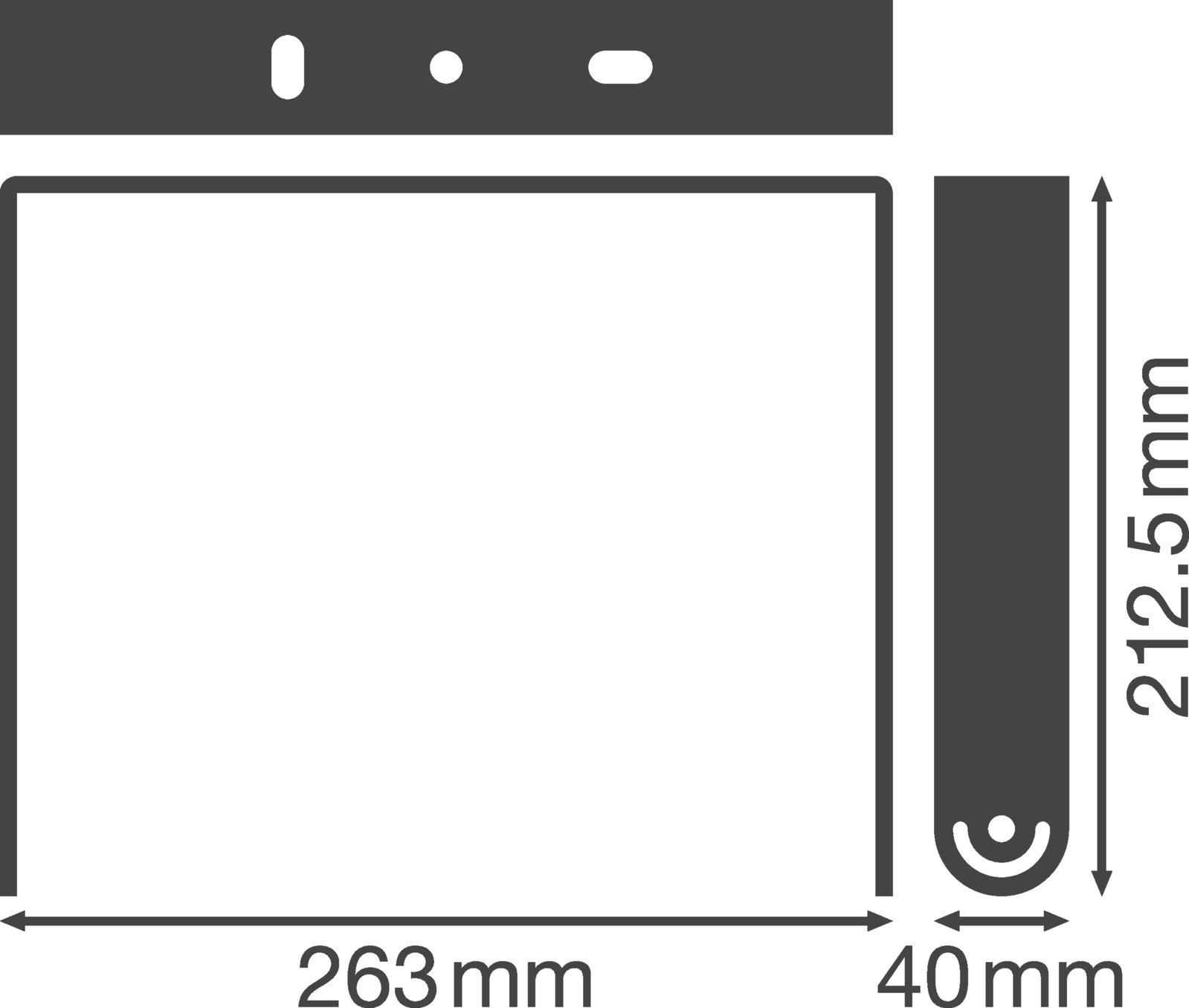 HB DALI BRACKET 90 W – Görsel 2 / 2