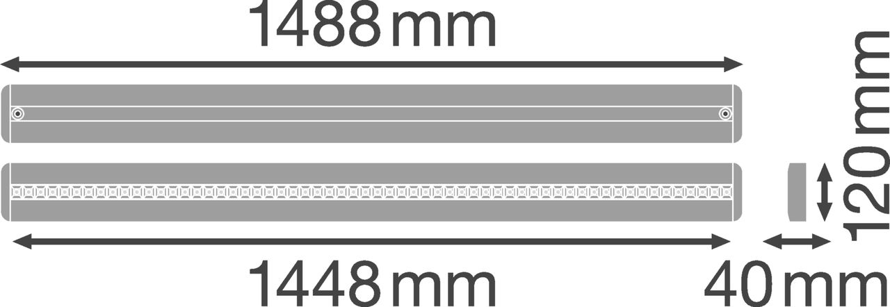LINEAR IndiviLED® DIRECT DALI SENSOR 1500 48 W 3000 K S – Görsel 2 / 2