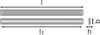 LINEAR IndiviLED® DIRECT/INDIRECT THROUGH-WIRED 1500 56 W 4000 K TH