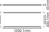 PANEL 1200 Accessories 1200 Surface Mount Kit Value