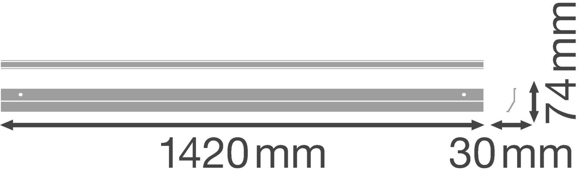 LINEAR ULTRA OUTPUT ACCESSORIES 1500 REFLECTOR – Görsel 2 / 2