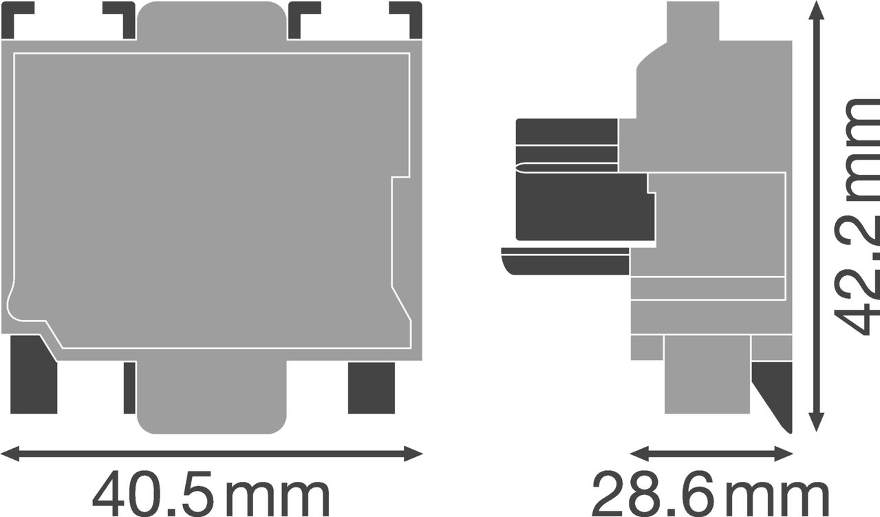 TruSys® ELECTRICAL CONNECTOR DALI Electrical Connector DALI – Görsel 2 / 2
